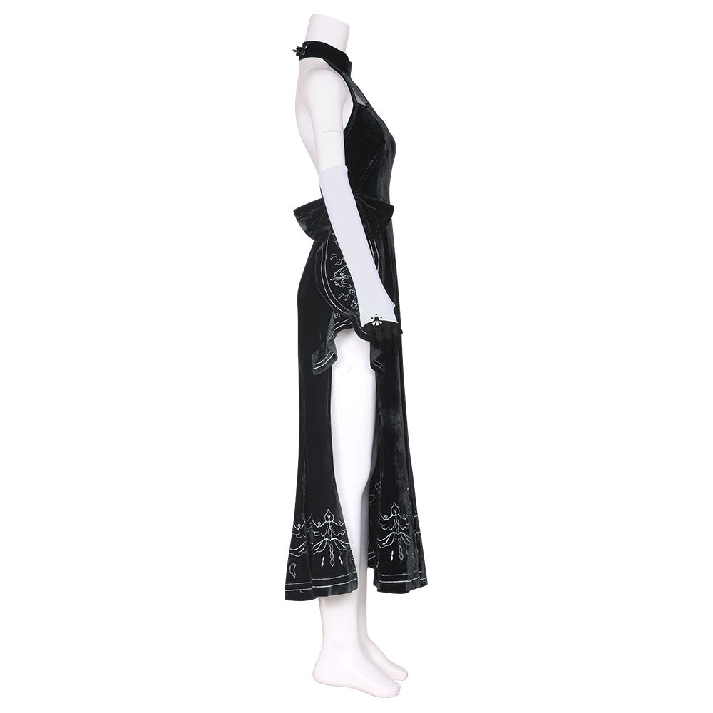 NieR: Automata 2B YoRHa No. 2 Type B Evening Dress Cosplay Costume