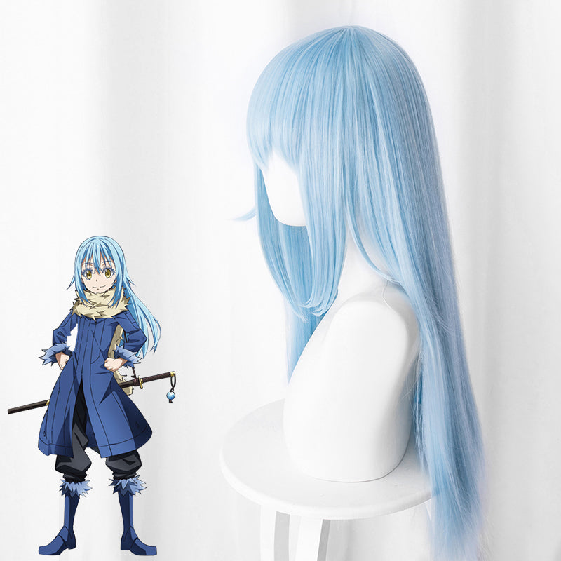 That Time I Got Reincarnated as a Slime Tensei Shitara Suraimu Datta Ken Rimuru Tempest Blue Cosplay Wig