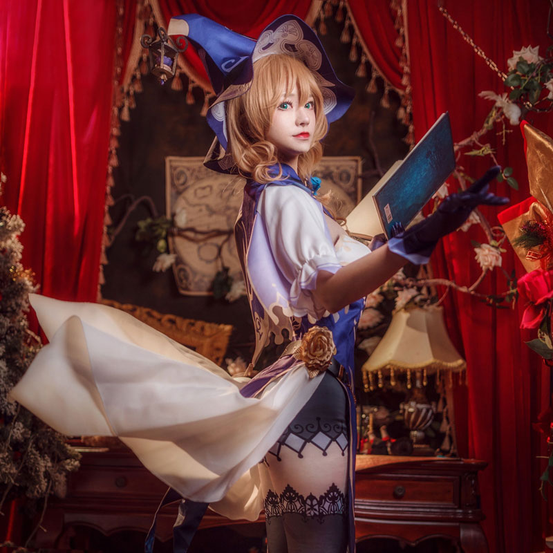 Genshin Impact Lisa Cosplay Costume