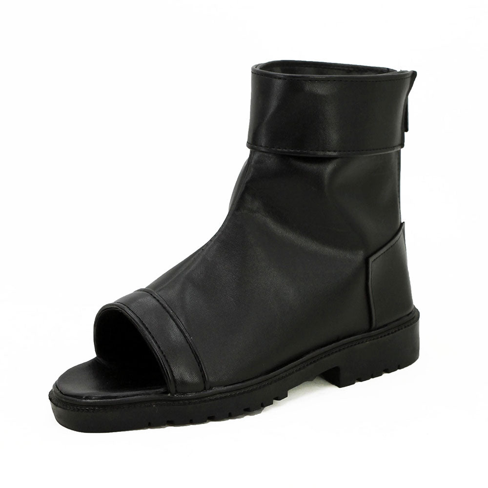 Sarada Uchiha from Boruto: Naruto Next Generations Halloween Black Cosplay Shoes