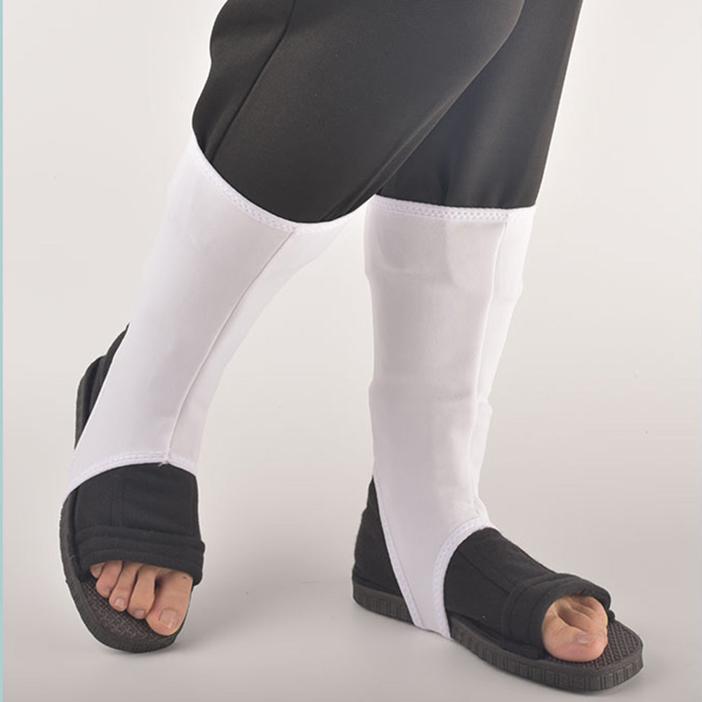 Naruto Akatsuki Halloween White Black Cosplay Boots