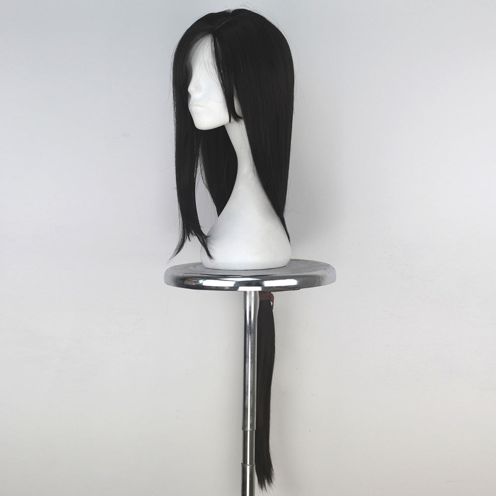 Final Fantasy VII Remake Rebirth FF7 Tifa Lockhart Black Cosplay Wig
