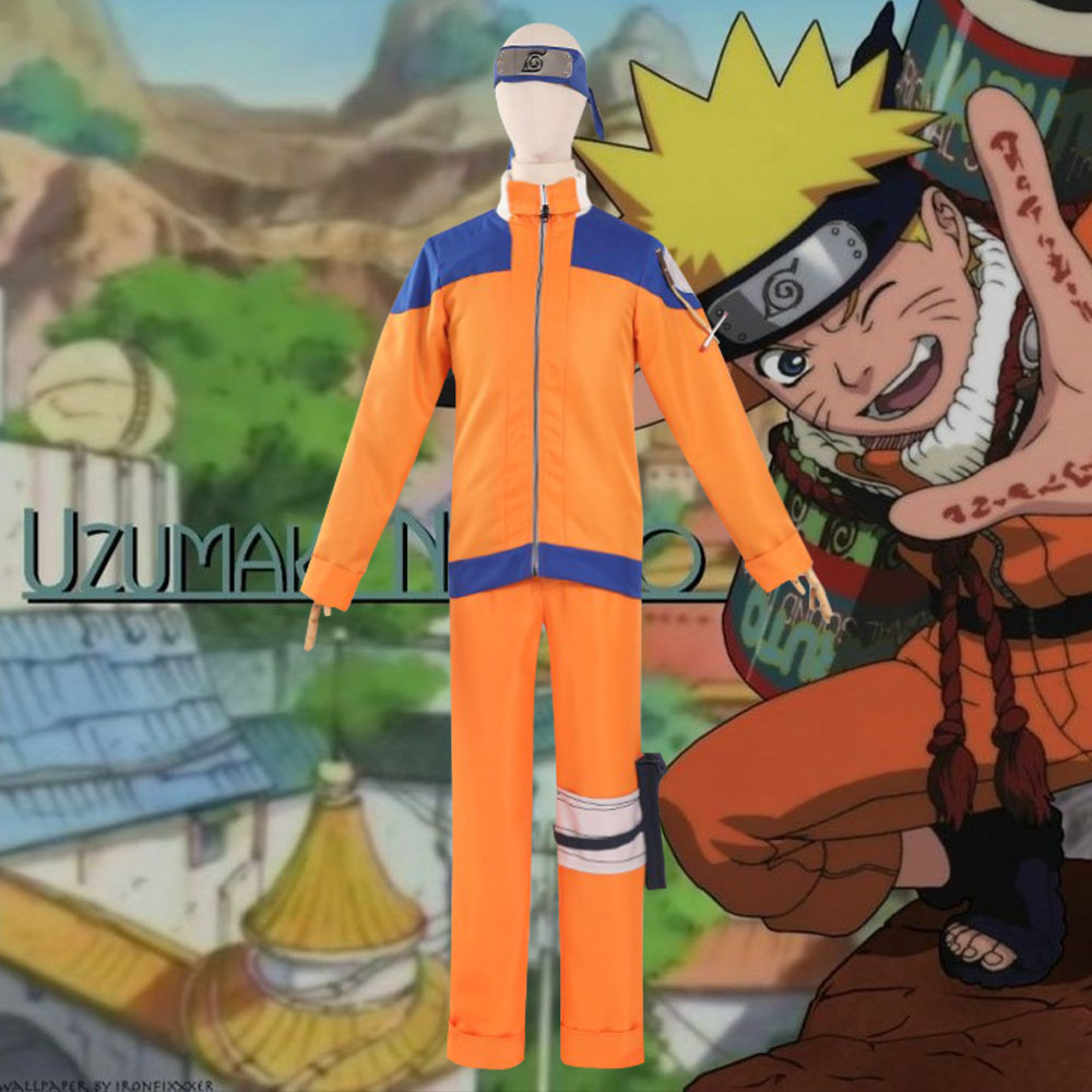 Young Uzumaki Naruto from Naruto Halloween Cosplay Costume