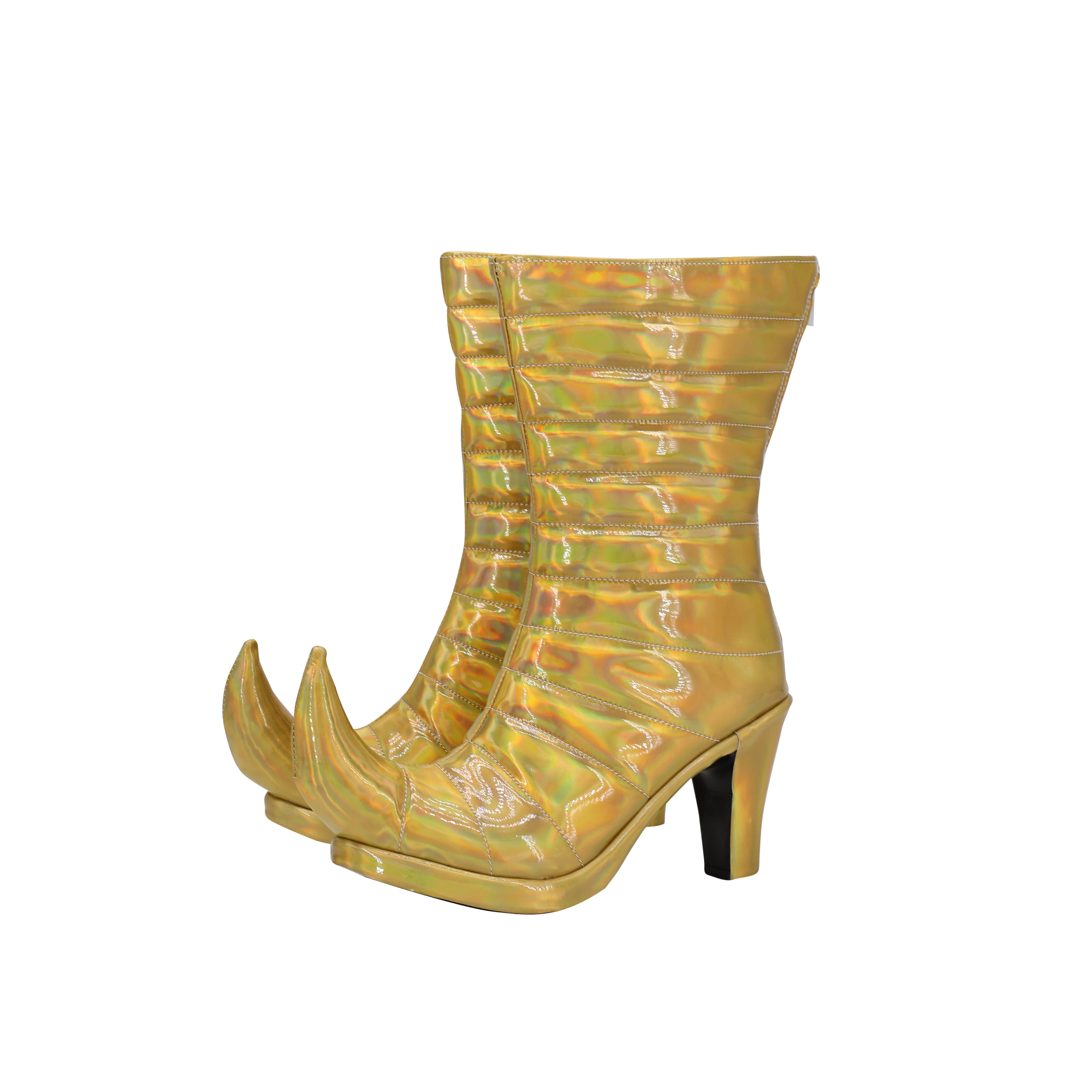 JoJo's Bizarre Adventure Giorno Giovanna Female Golden Cosplay Boots