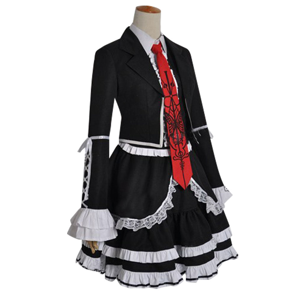 Danganronpa Dangan Ronpa Celestia Ludenberg Dress Cosplay Costume