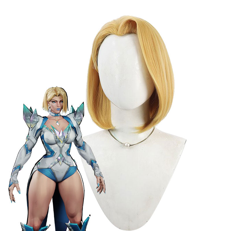 Marvel Rivals Emma Frost White Queen Cosplay Wigs