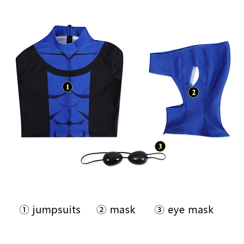 Invincible 3 Mark Grayson Kids Jumpsuit Cosplay Costumes