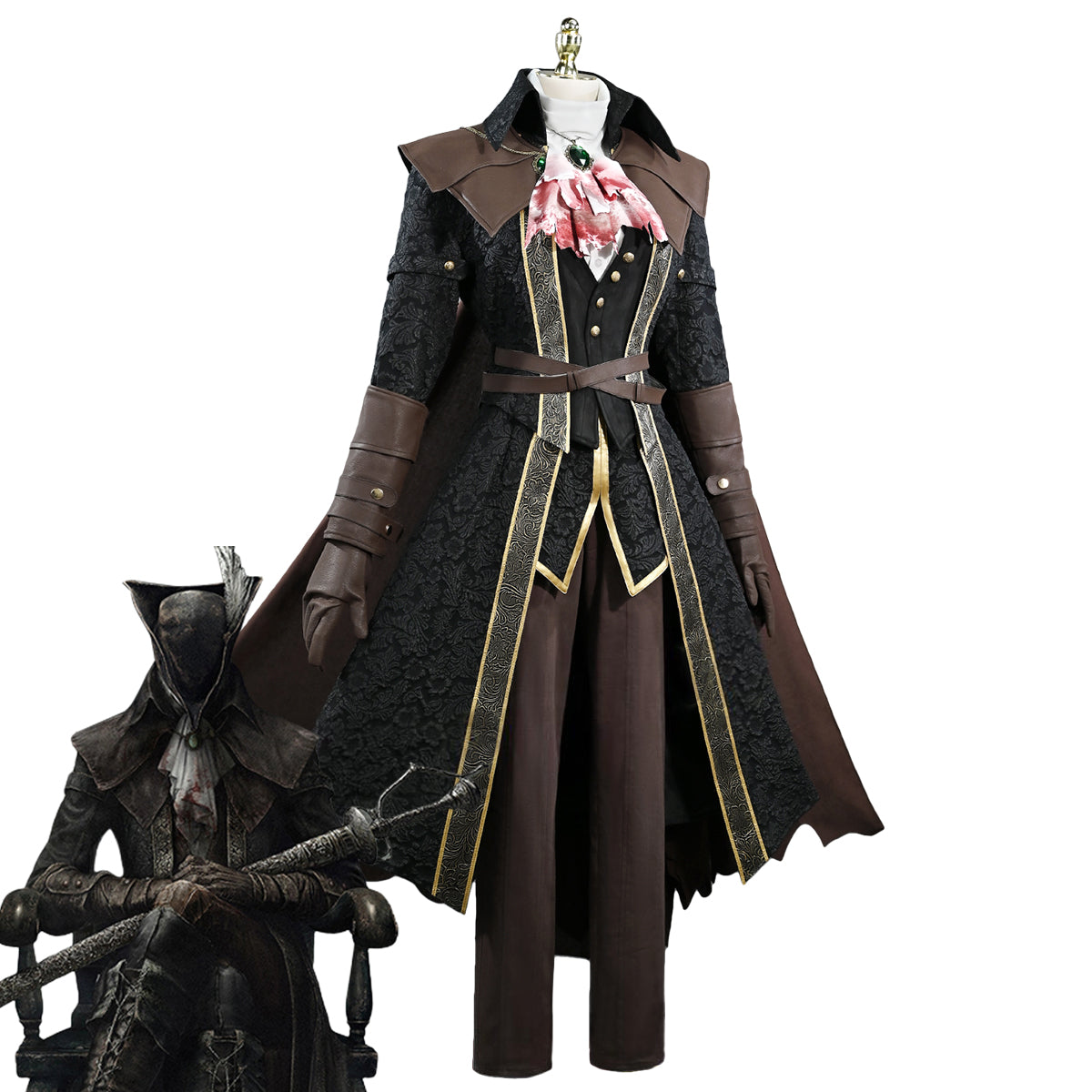 Bloodborne Lady Maria of the Astral Clocktower Cosplay Costume