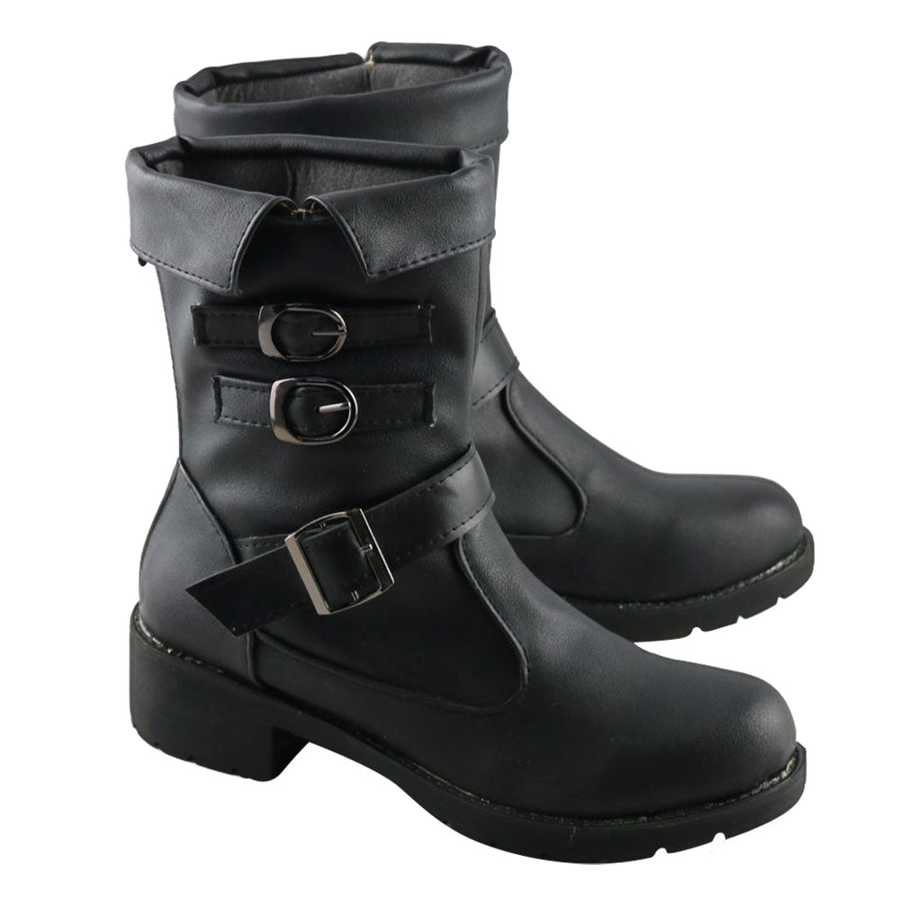Final Fantasy VII Remake Aerith Gainsborough Brown Cosplay Shoes