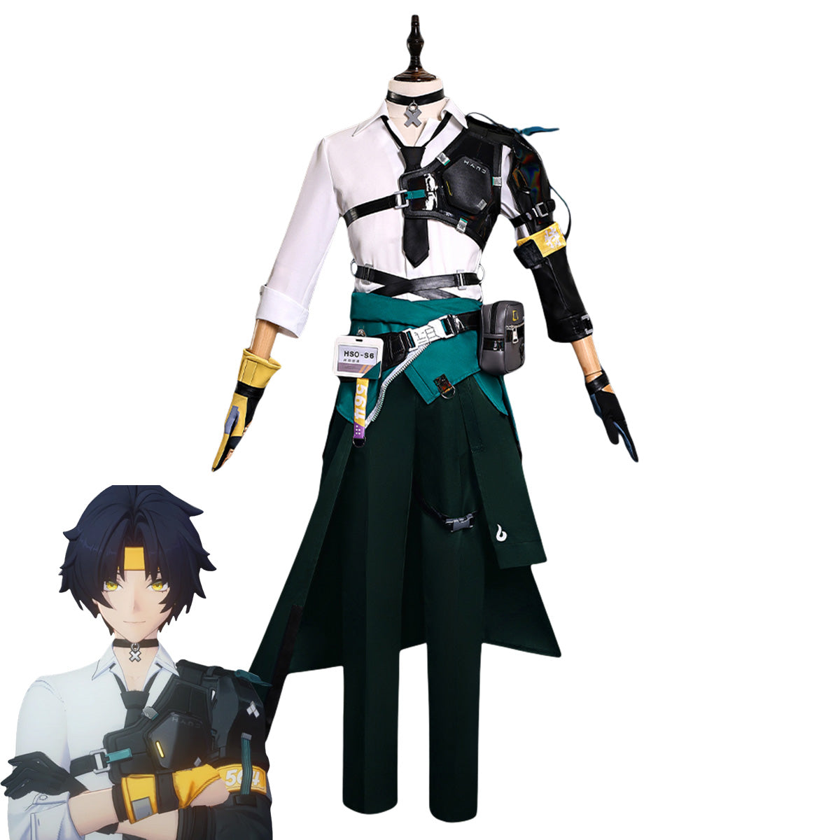 [In stock]Zenless Zone Zero ZZZ Asaba Harumasa Cosplay Costume