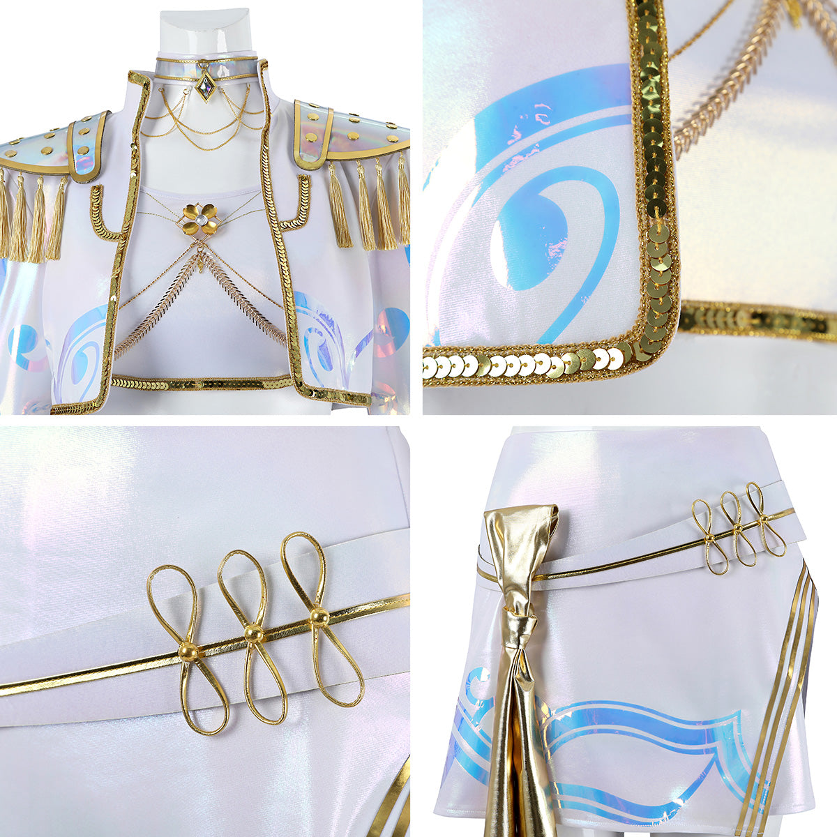 Kpop Demon Hunters What It Sounds Like Mira Premium Edition Cosplay Costume