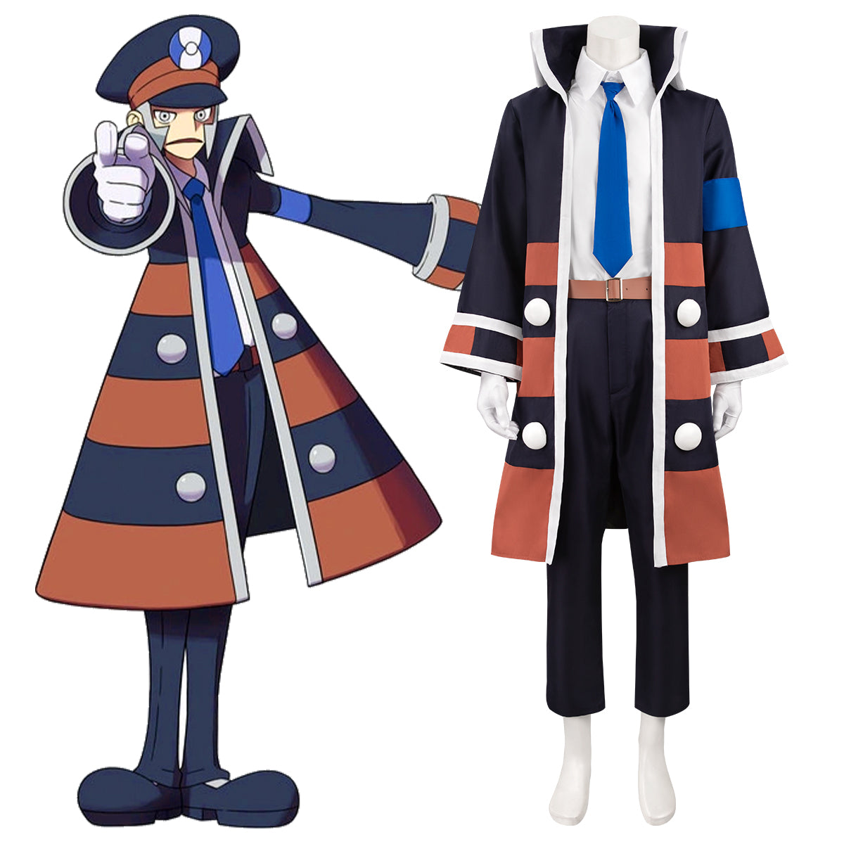PM BW BW2 Subway Boss Ingo Cosplay Costume