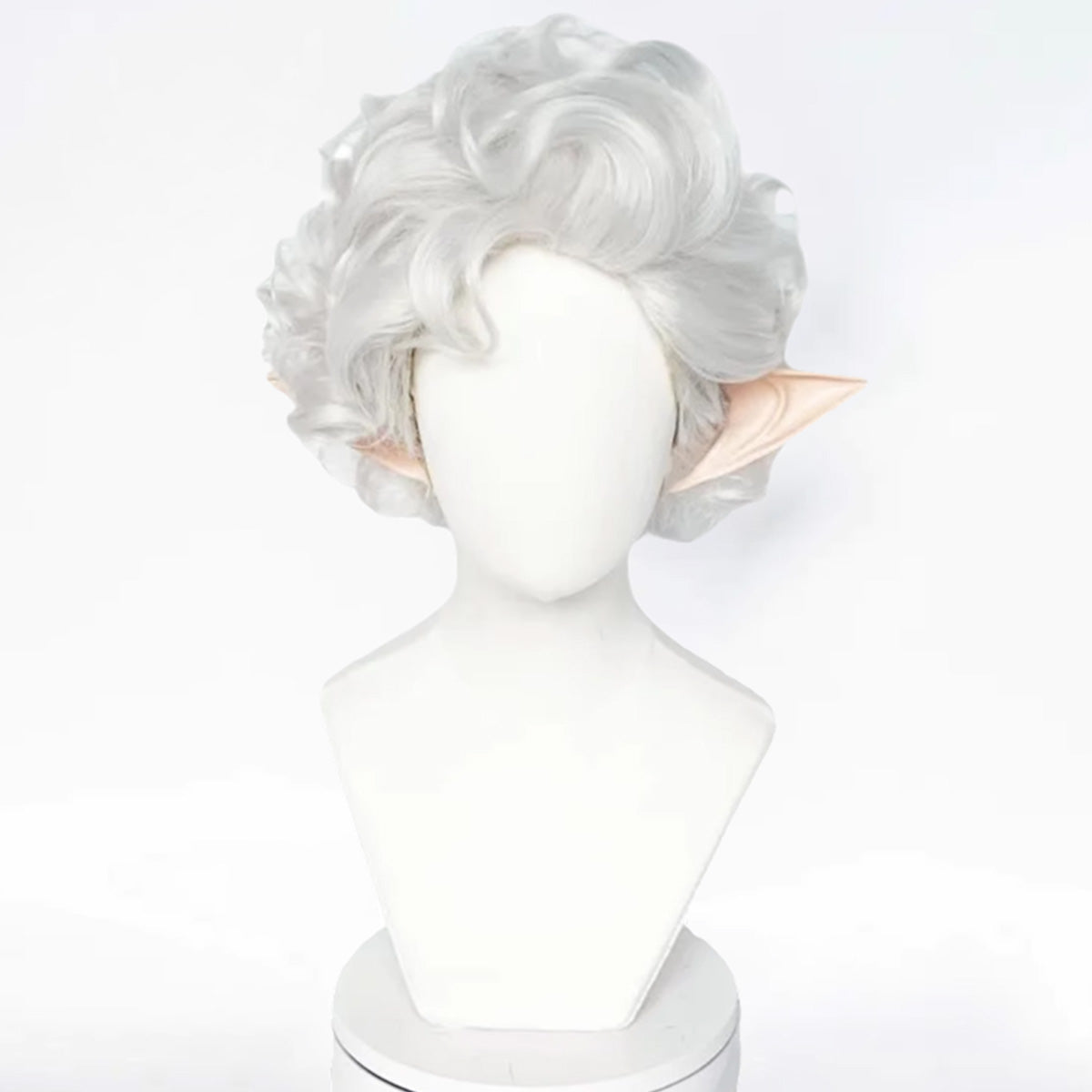 BG3 Baldur's Gate III Astarion White Cosplay Wig