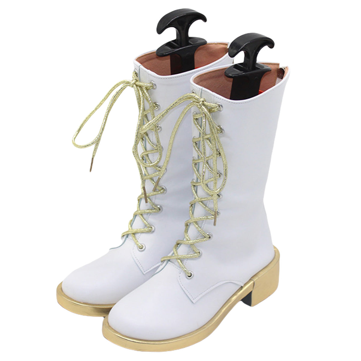 Kpop Demon Hunters What It Sounds Like Zoey White Cosplay Shoes