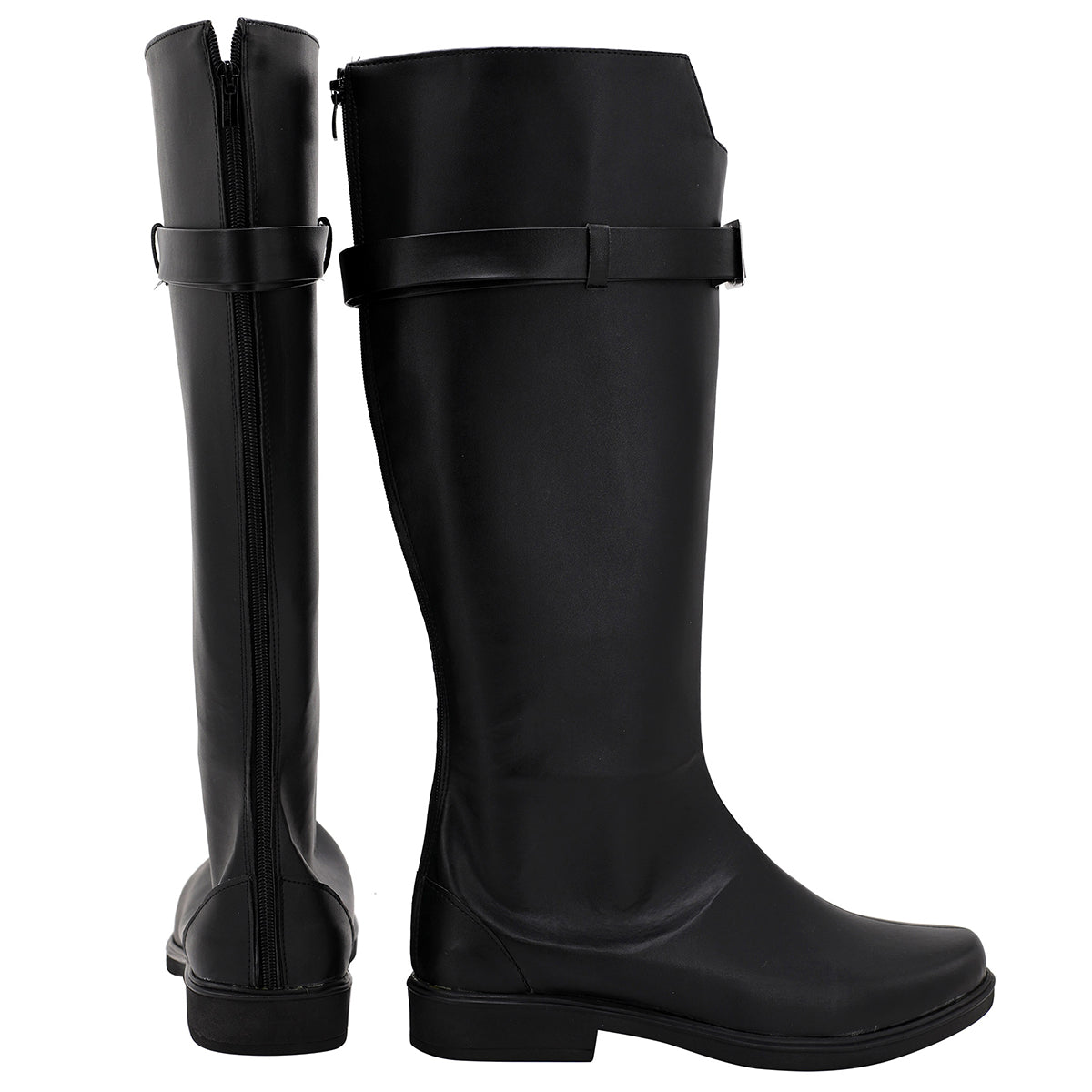 Final Fantasy VII Remake FF7 Sephiroth Black Shoes Cosplay Boots