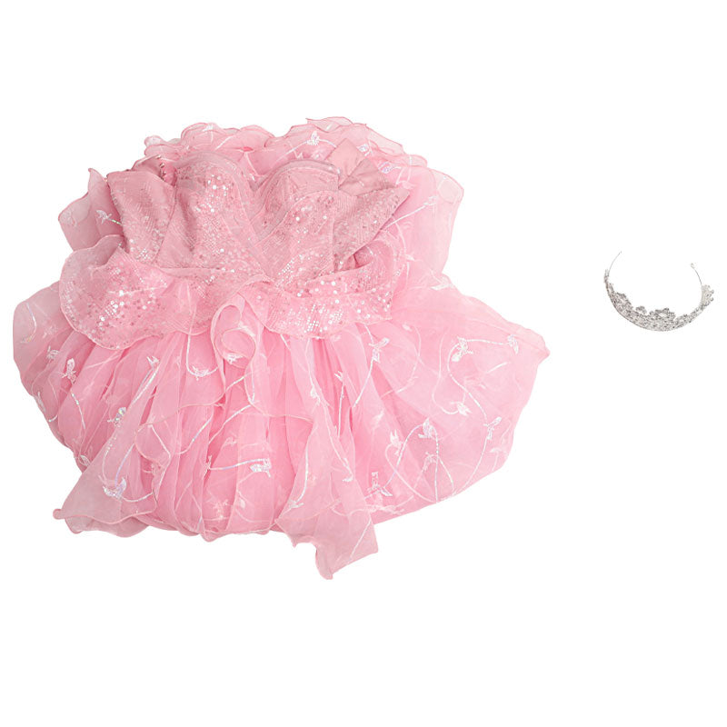 Wicked 2024 Glinda Cosplay Costumes