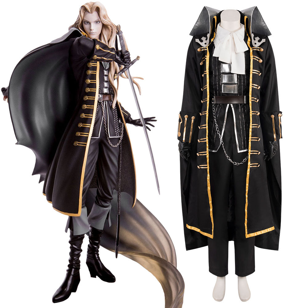 Castlevania: Symphony of the Night Alucard Cosplay Costume