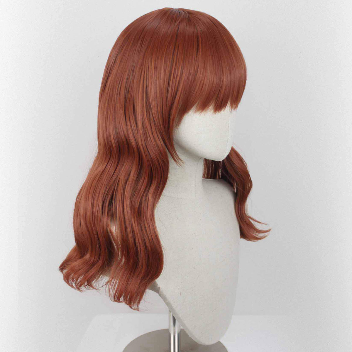 Cruella 2021 Movie Estella Orange Red Cosplay Wig