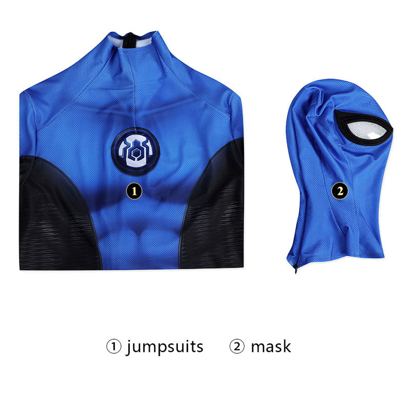 Marvel's Spider Man 2 Peter Parker New Blue Suit Cosplay Costumes