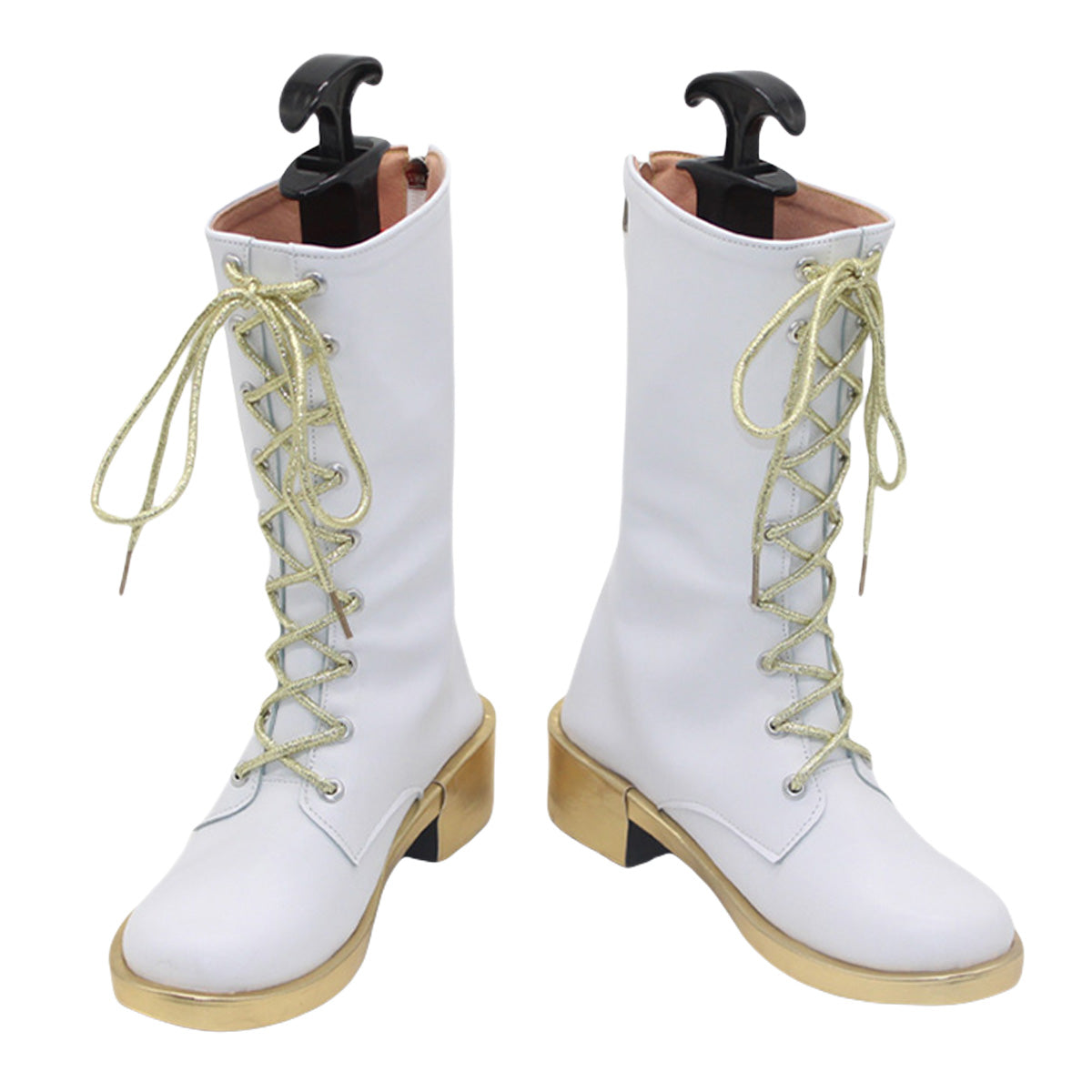 Kpop Demon Hunters What It Sounds Like Zoey White Cosplay Shoes