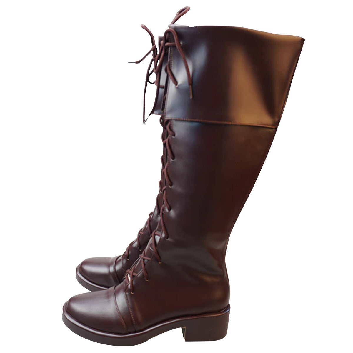 Bloodborne The Hunter Brown Shoes Cosplay Boots