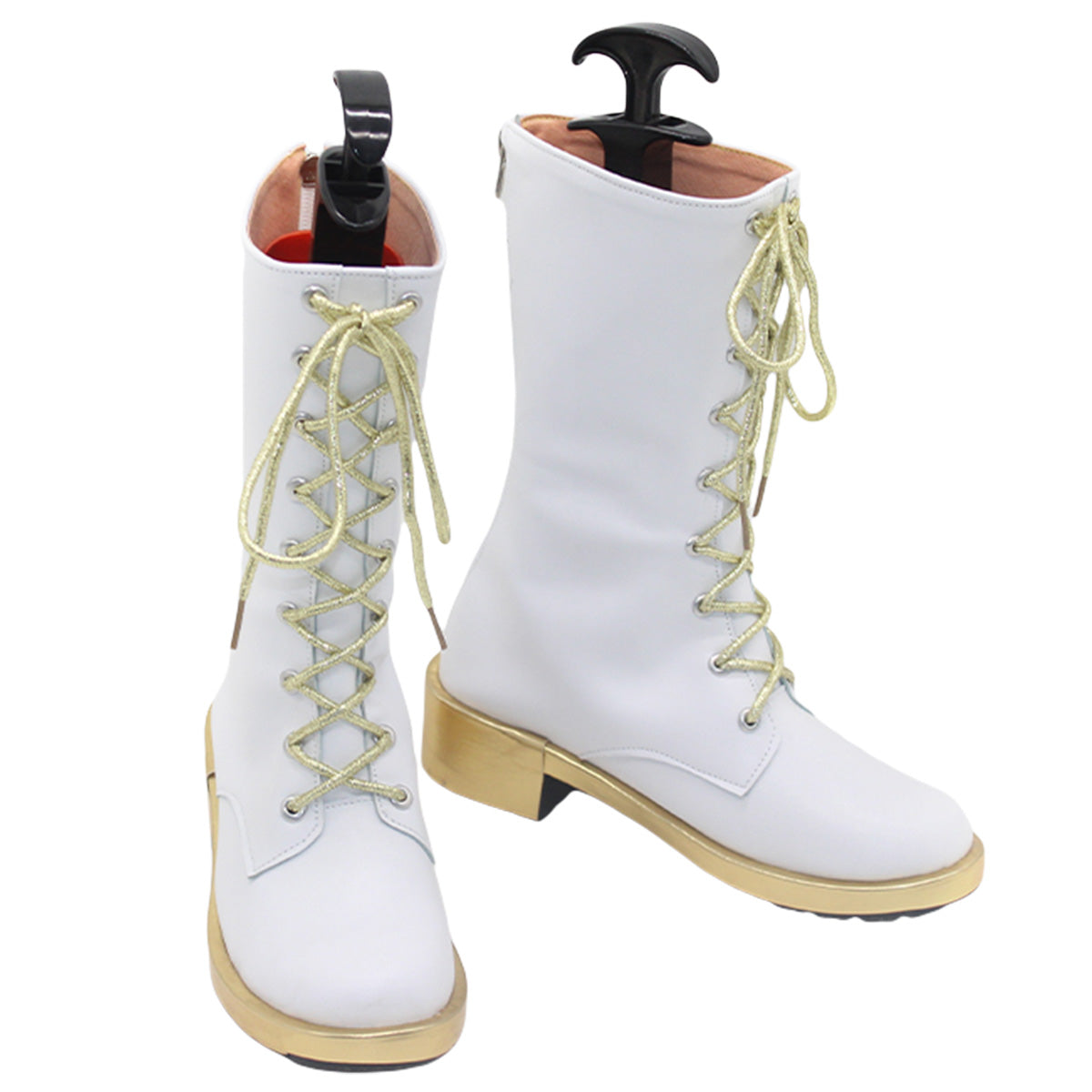 Kpop Demon Hunters What It Sounds Like Zoey White Cosplay Shoes