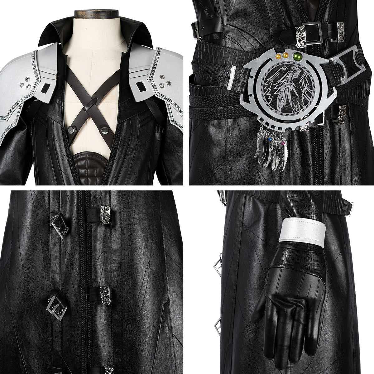 Final Fantasy VII FF7 Rebirth Sephiroth Cosplay Costume