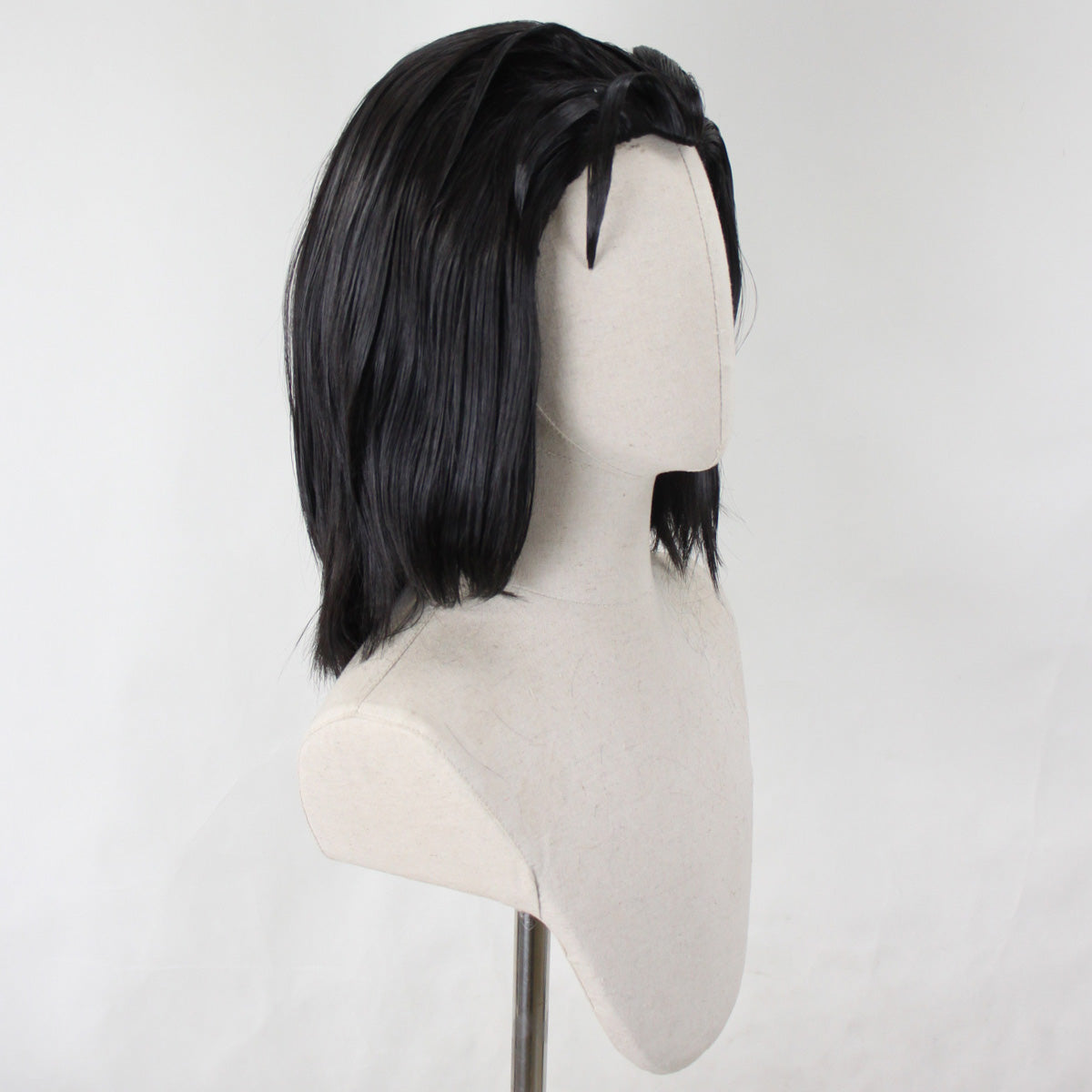 Blue Eye Samurai Taigen Black Cosplay Wig