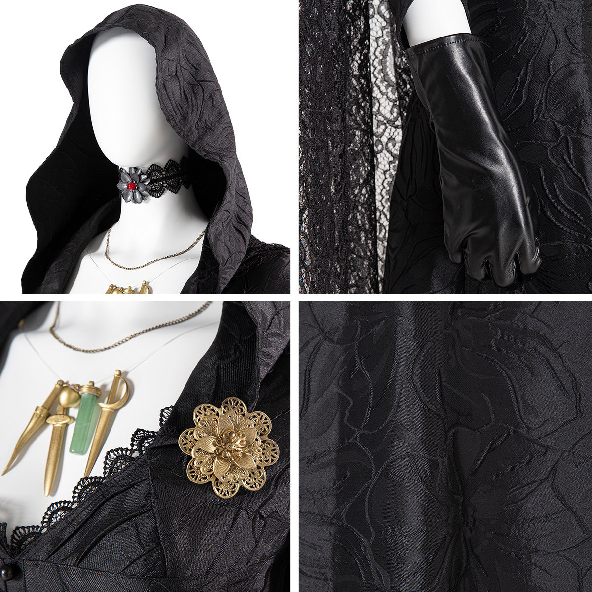 RE 8 Village Vampire Daughters Bela Daniela Cassandra Dimitrescu Halloween Premium Edition Cosplay Costume
