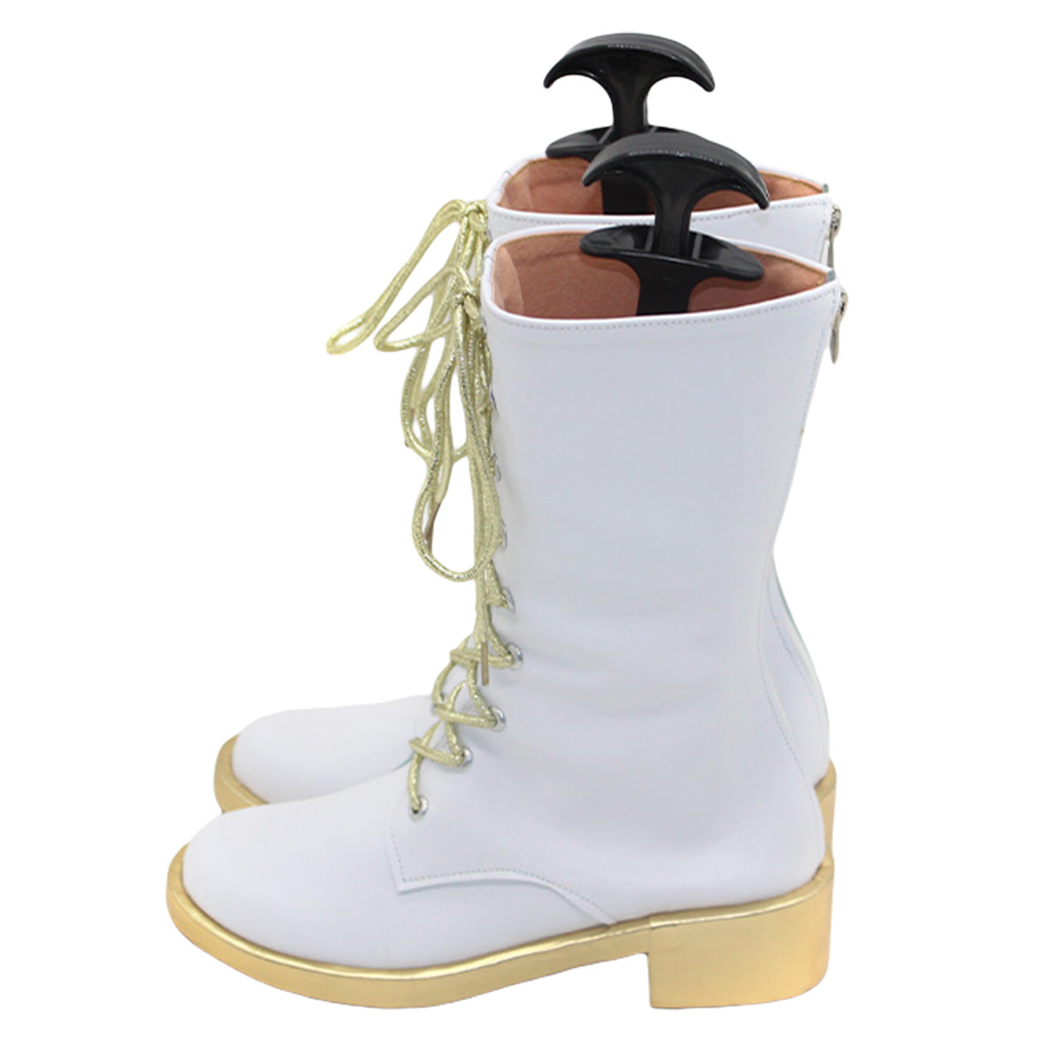 Kpop Demon Hunters What It Sounds Like Zoey White Cosplay Shoes