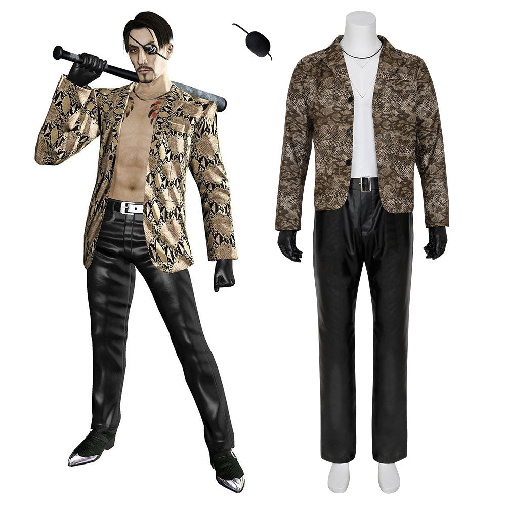 Yakuza Goro Majima Cosplay Costume