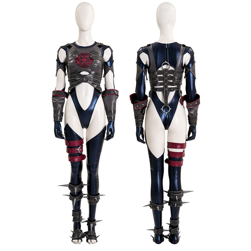Marvel Rivals Invisible Woman Malice Skin Showcase Cosplay Costumes