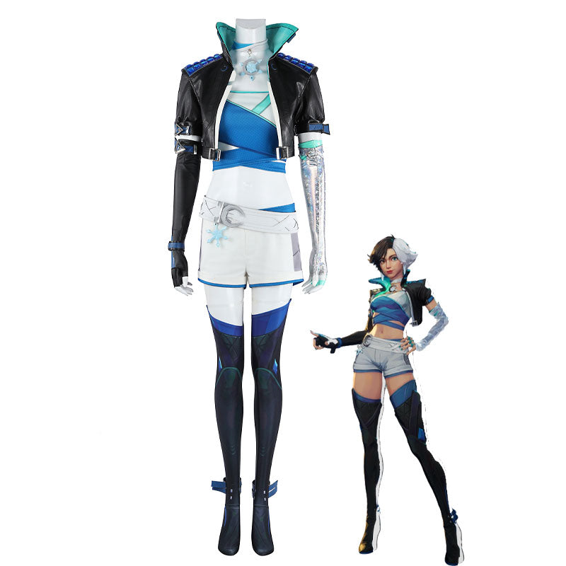 Game Marvel Rivals Luna Snow Cosplay Costumes