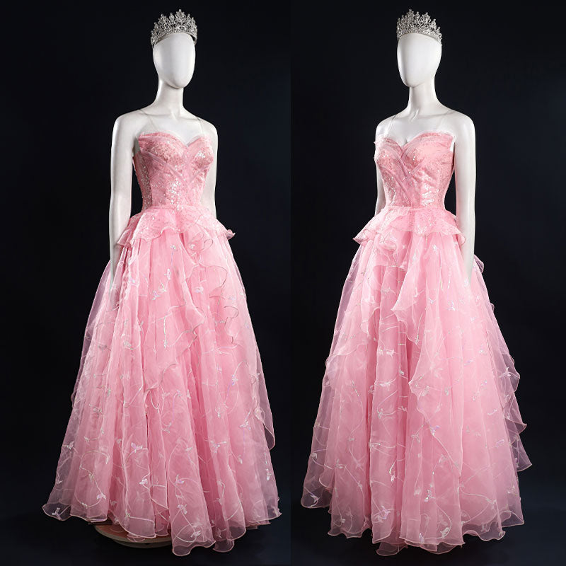 Wicked 2024 Glinda Cosplay Costumes