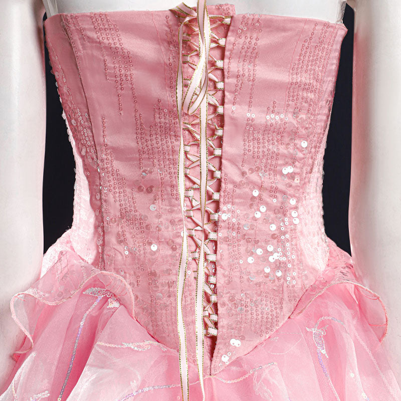 Wicked 2024 Glinda Cosplay Costumes
