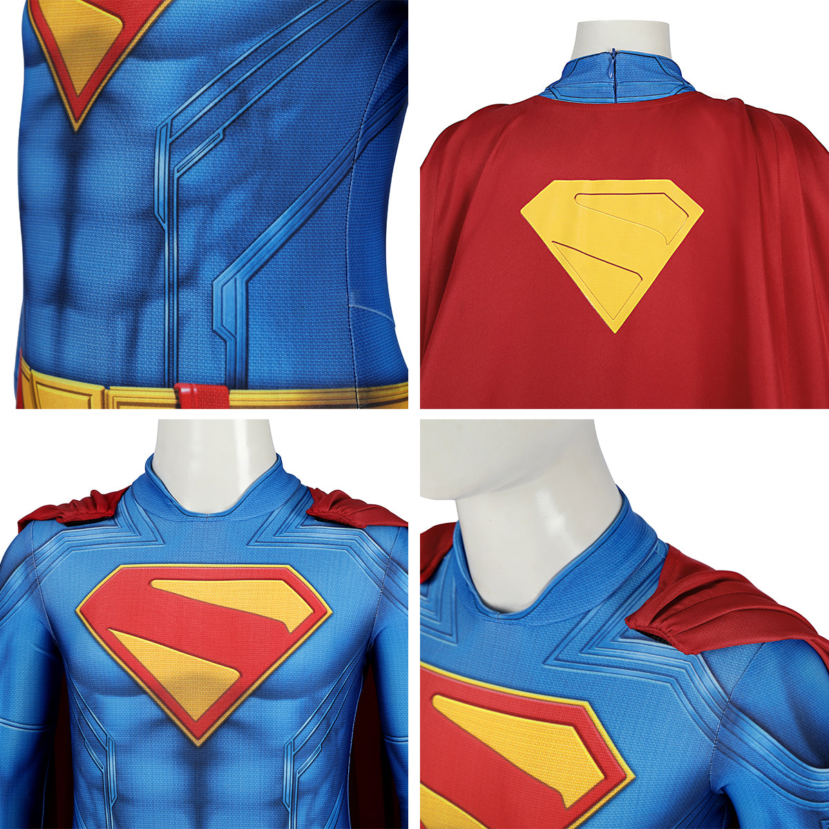 Kid Size Superman: Legacy Clark Kent Superman Cosplay Costume