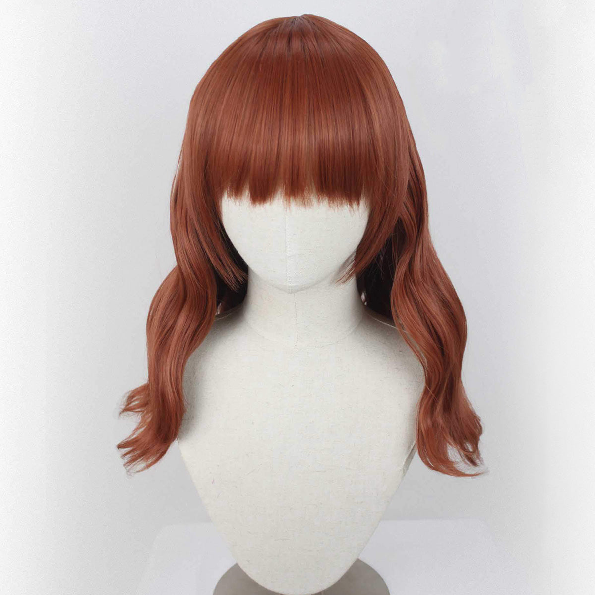 Cruella 2021 Movie Estella Orange Red Cosplay Wig