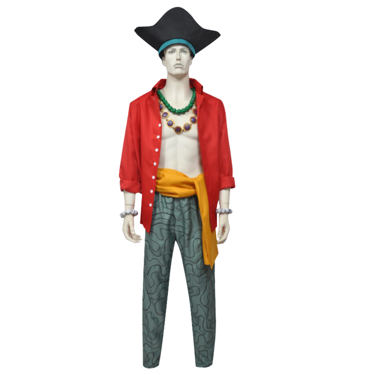 One Piece Marshall D. Teach Cosplay Costume - B Edition