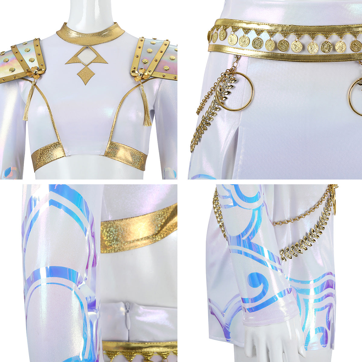 Kpop Demon Hunters What It Sounds Like Zoey Premium Edition Cosplay Costume