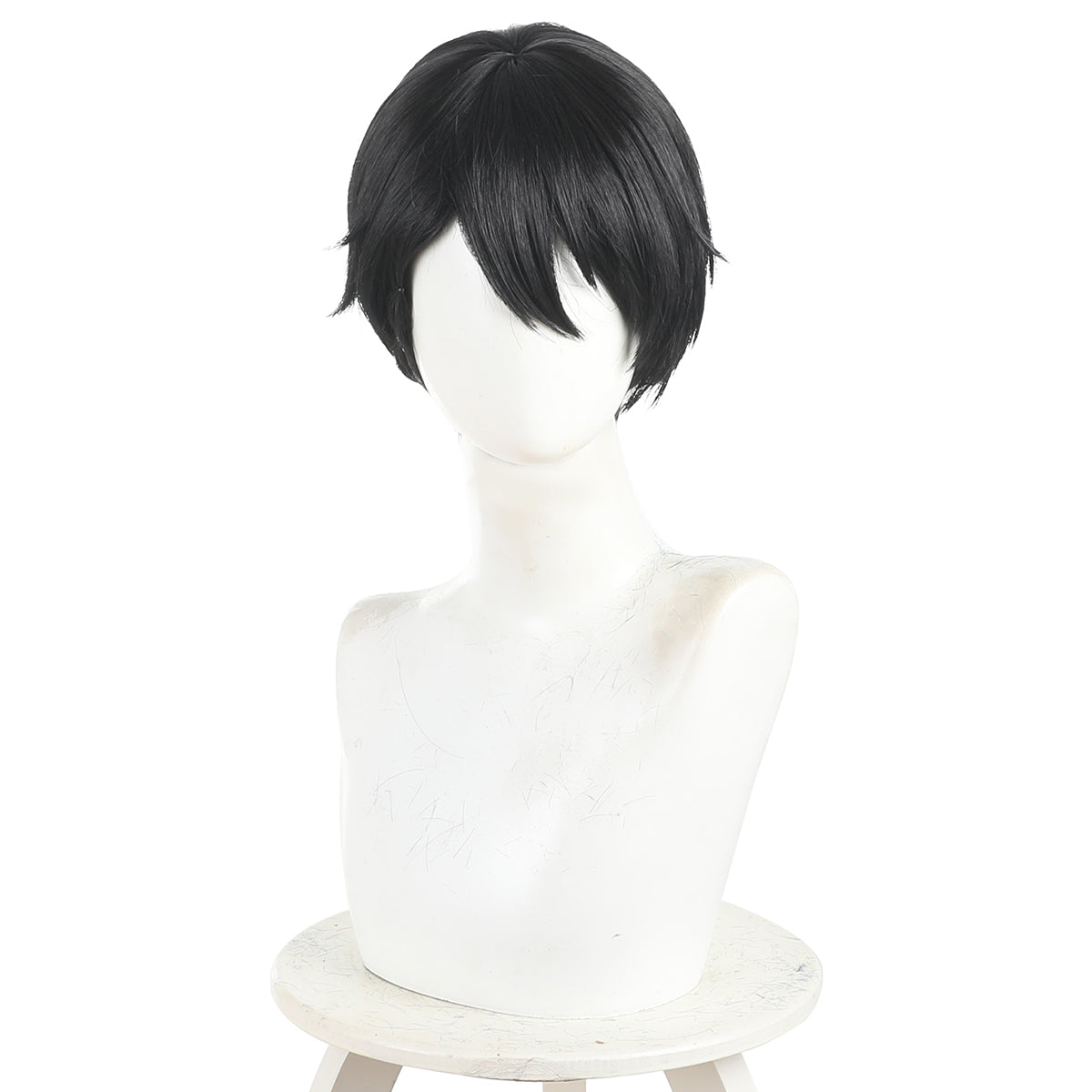 Tougen Anki Naito Mudano Black Cosplay Wig