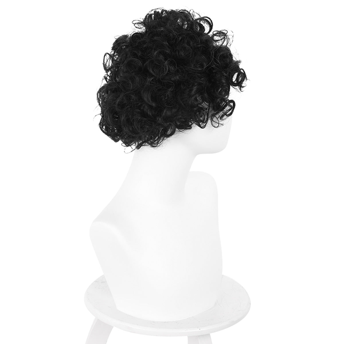 Disney Movie Cruella de Vil Black Silver Cosplay Wig