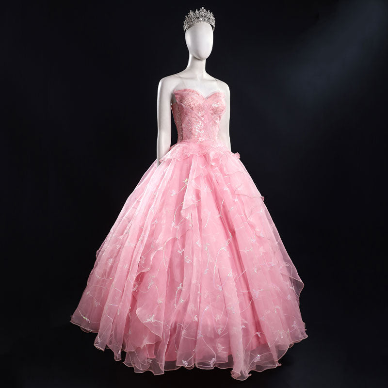 Wicked 2024 Glinda Cosplay Costumes