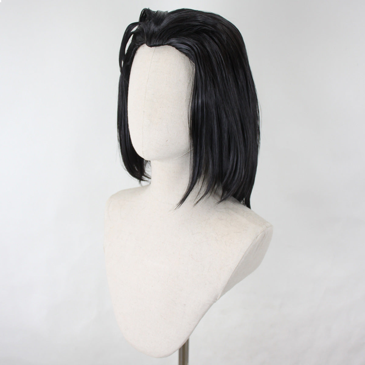 Blue Eye Samurai Taigen Black Cosplay Wig