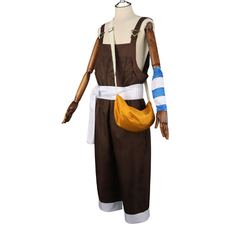 Anime One Piece Usopp Overalls Cosplay Costumes