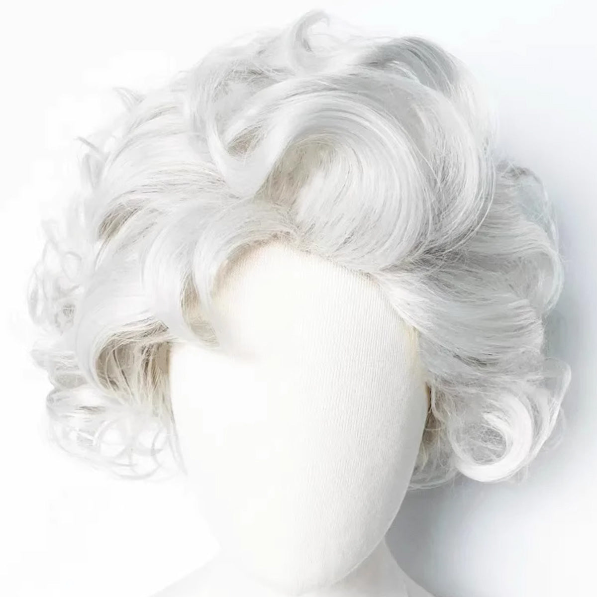 BG3 Baldur's Gate III Astarion White Cosplay Wig