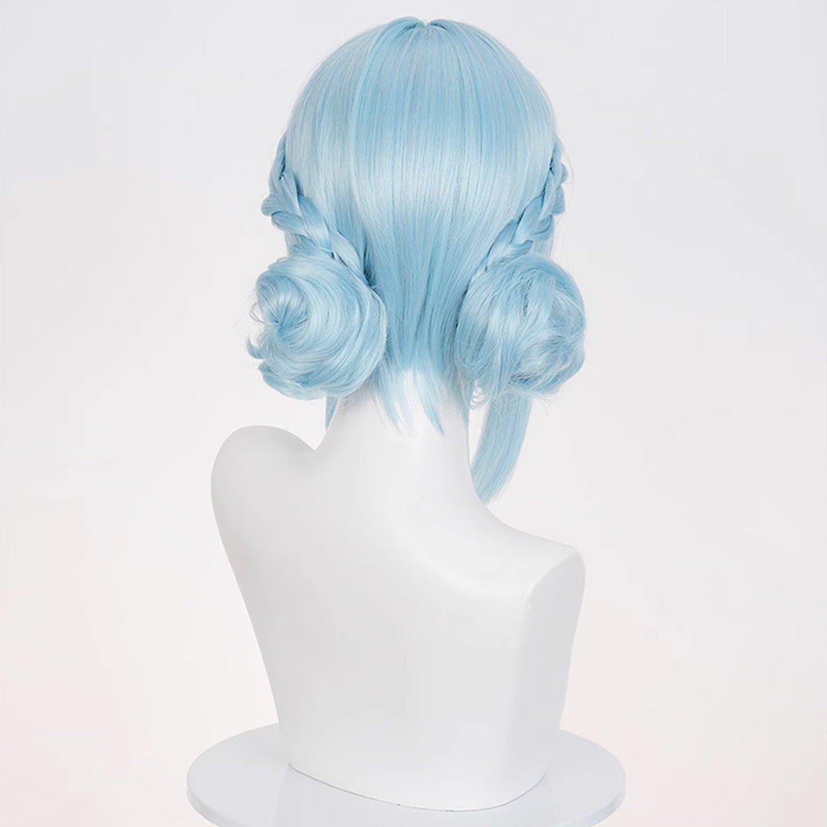 Genshin Impact Ineffa Blue Cosplay Wig