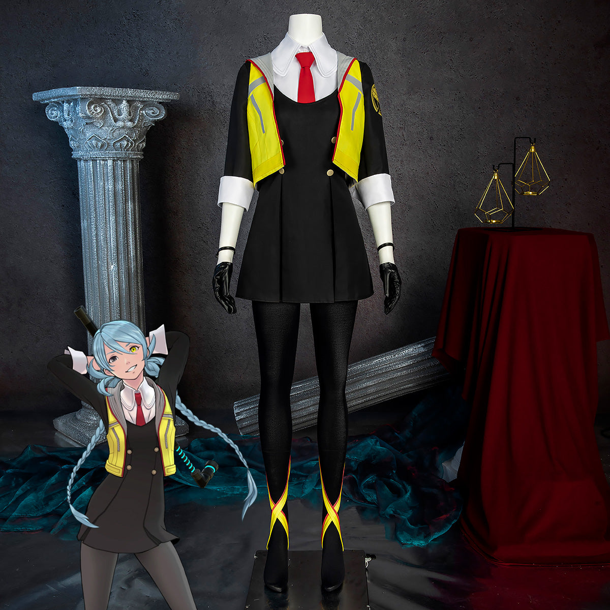 AI: The Somnium Files - nirvanA Initiative Mizuki Cosplay Costume
