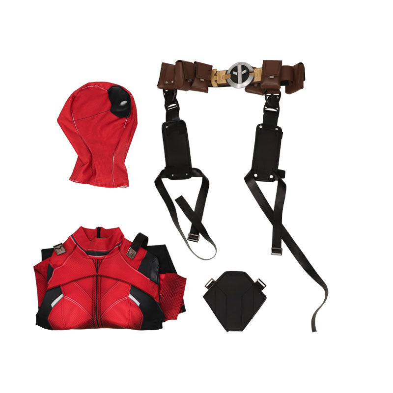 Movie Deadpool 3 Lady Deadpool Jumpsuit Cosplay Costumes