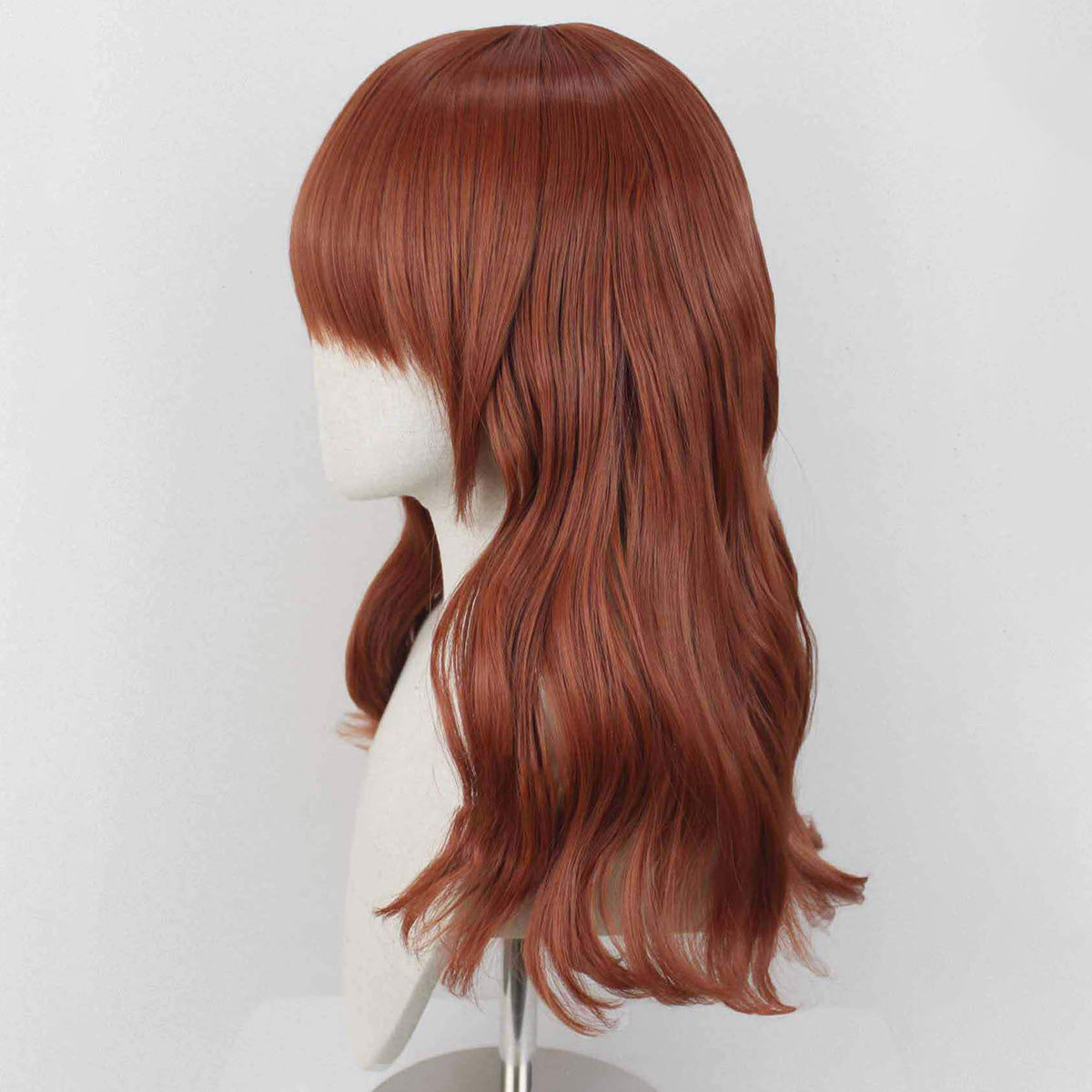 Cruella 2021 Movie Estella Orange Red Cosplay Wig