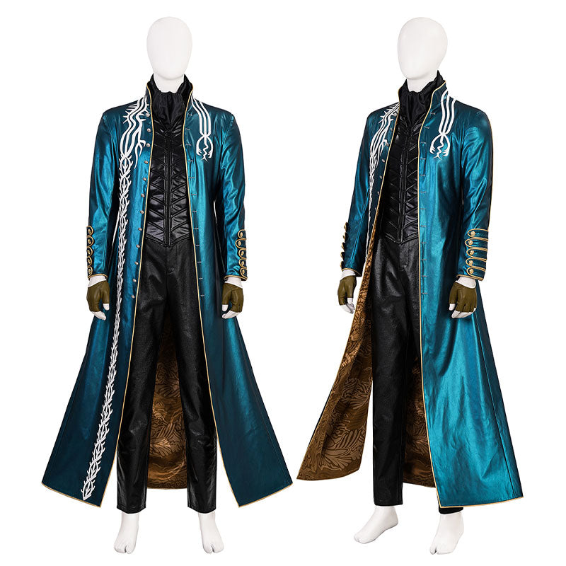 Devil May Cry 3: Dante's Awakening Vergil Cosplay Costumes